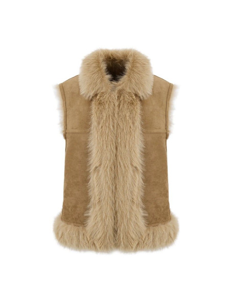 URBANCODE CHALECO PELO LARGO CARAMEL URBANCODE CHALECO PELO LARGO CARAMEL