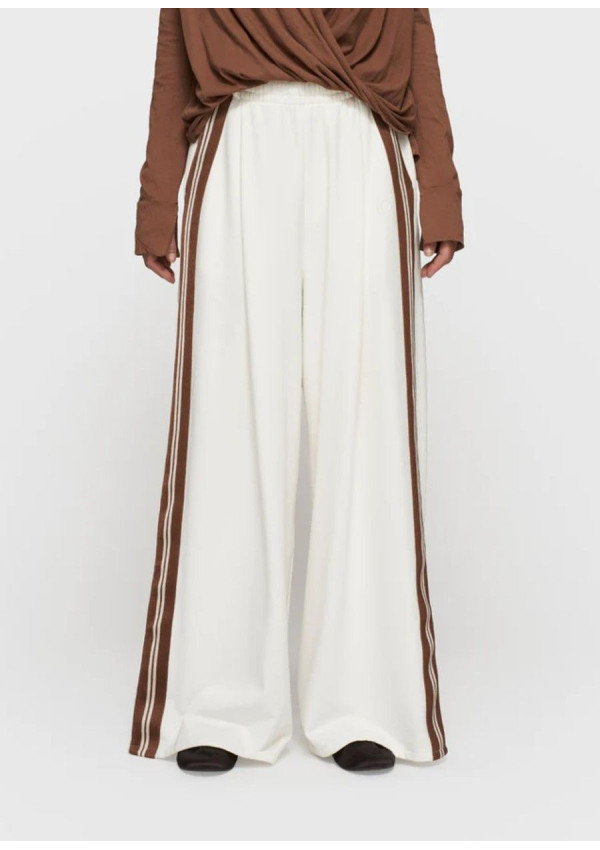 10DAYS WIDE PANTS TAPE ECRU