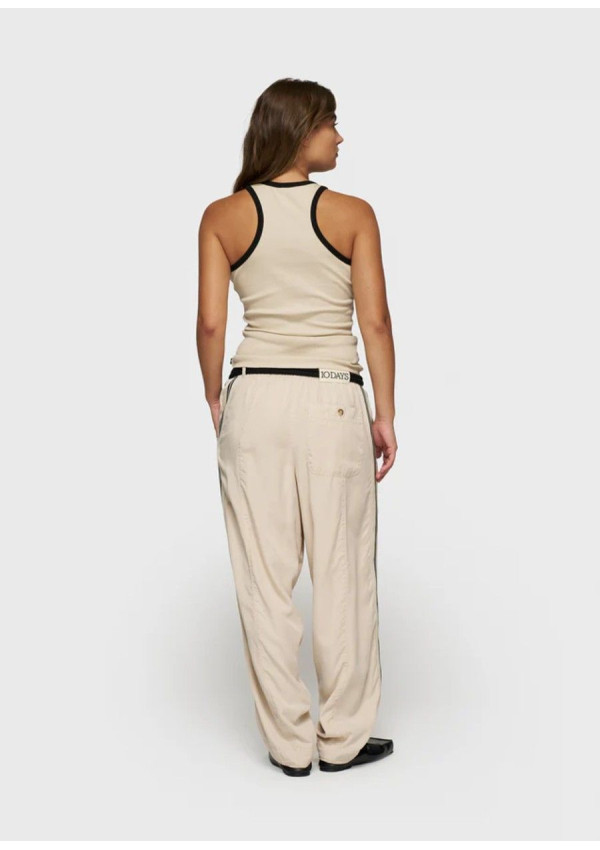 10DAYS TANK TOP RIB BEIGE 10DAYS TANK TOP RIB BEIGE
