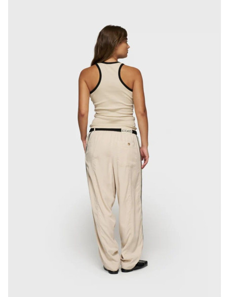 10DAYS TANK TOP RIB BEIGE 10DAYS TANK TOP RIB BEIGE
