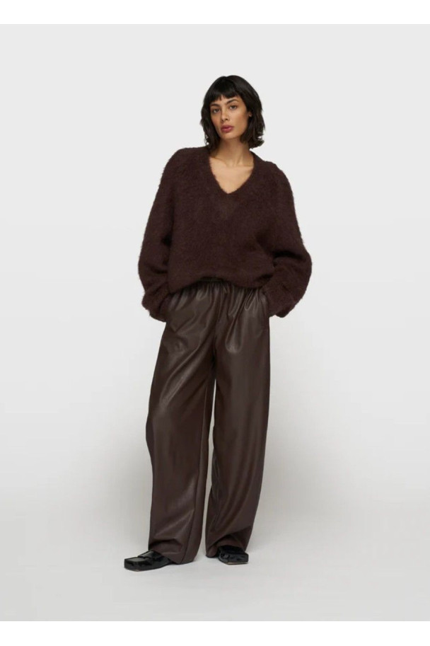 10DAYS WESTERN PANTS DEEP WINE