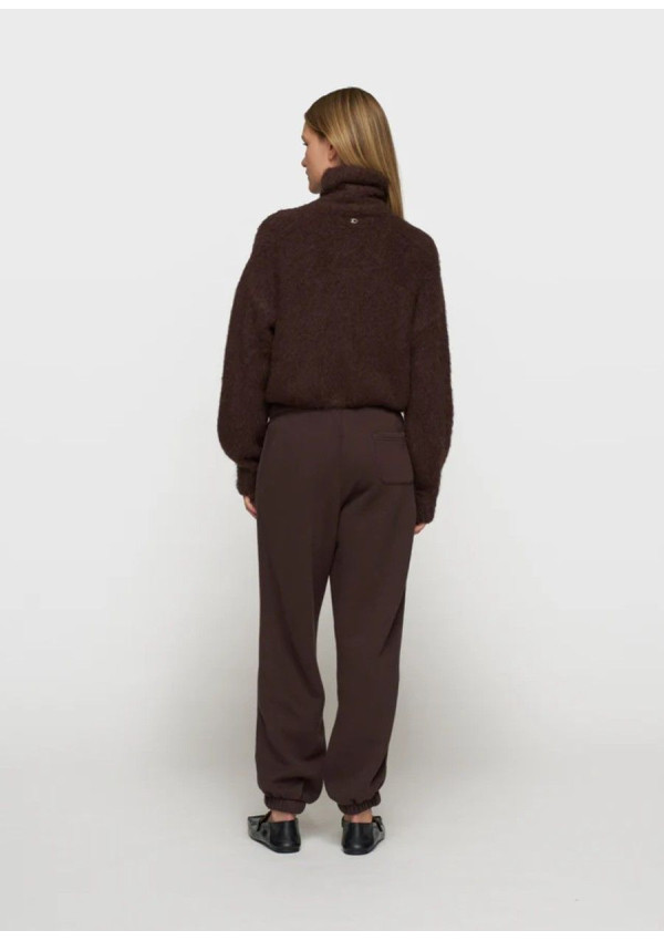 10DAYS  SWETER TURTLENECK DEEP WINE