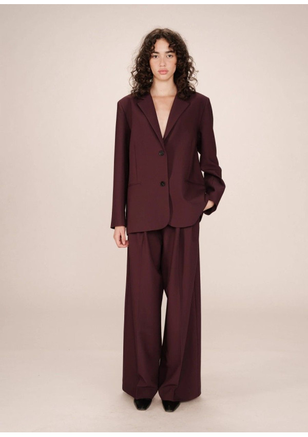 GRACE&MILA BLAZER STRONG BURDEOS GRACE&MILA BLAZER STRONG BURDEOS