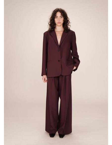 GRACE&MILA BLAZER STRONG BURDEOS GRACE&MILA BLAZER STRONG BURDEOS