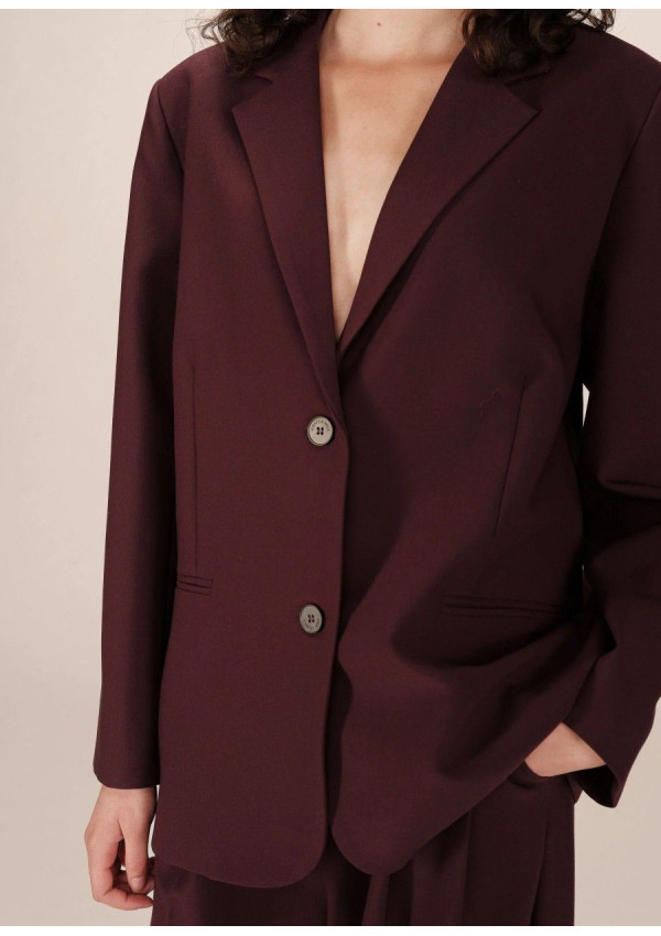 GRACE&MILA BLAZER STRONG BURDEOS GRACE&MILA BLAZER STRONG BURDEOS