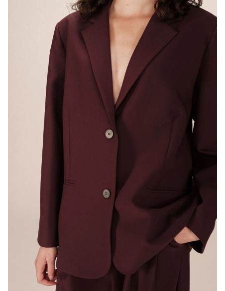 GRACE&MILA BLAZER STRONG BURDEOS GRACE&MILA BLAZER STRONG BURDEOS