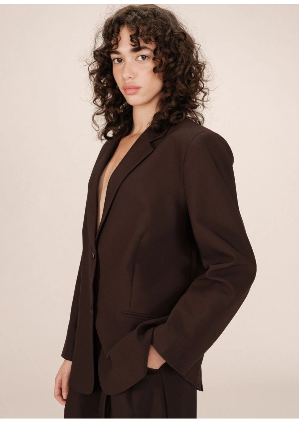 GRACE&MILA BLAZER STRONG CHOCOLATE GRACE&MILA BLAZER STRONG CHOCOLATE