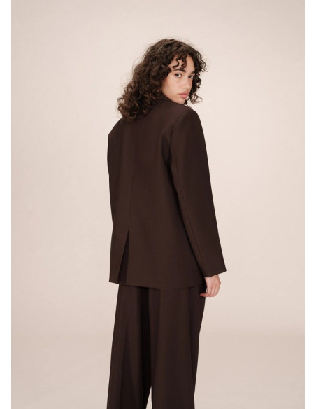 GRACE&MILA BLAZER STRONG CHOCOLATE GRACE&MILA BLAZER STRONG CHOCOLATE
