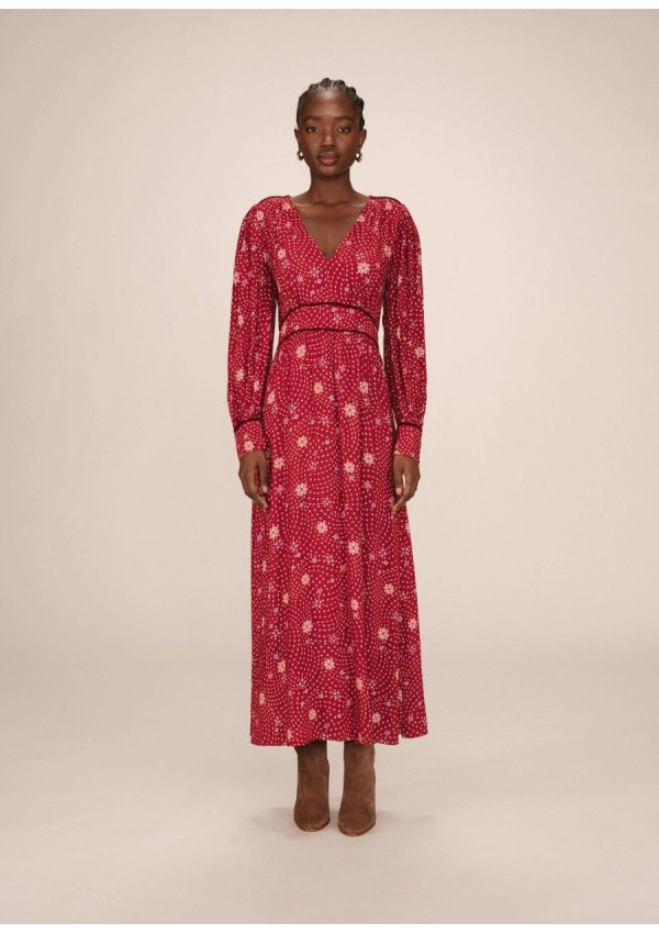 GRACE&MILA VESTIDO SENSIBLE TERRACOTA