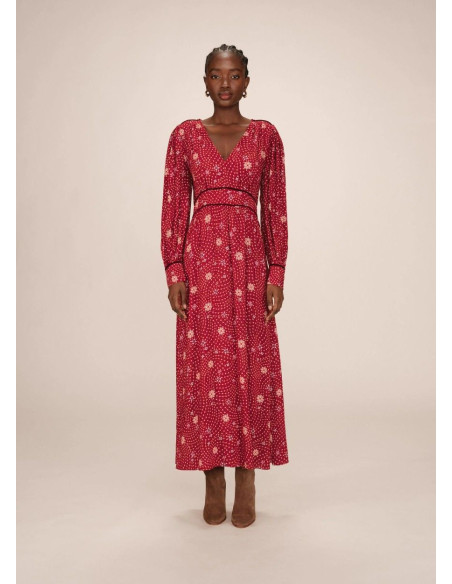 GRACE&MILA VESTIDO SENSIBLE TERRACOTA