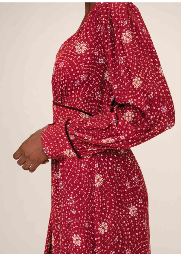 GRACE&MILA VESTIDO SENSIBLE TERRACOTA