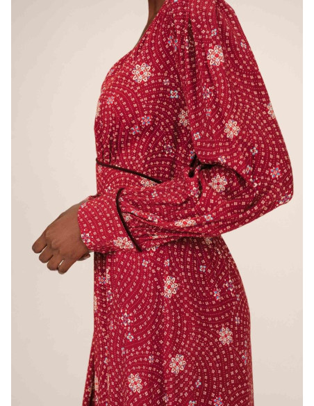 GRACE&MILA VESTIDO SENSIBLE TERRACOTA