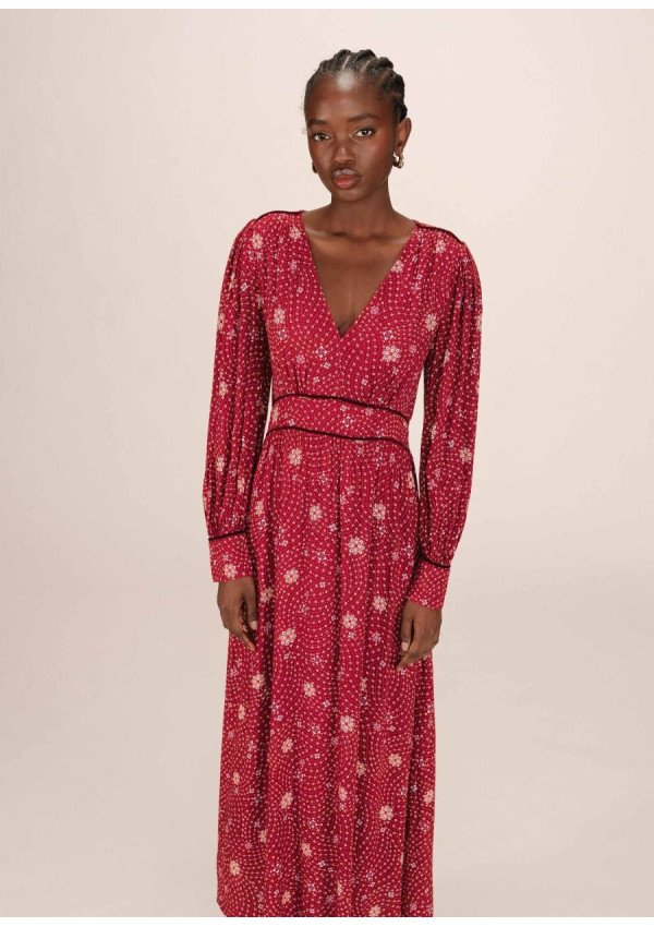 GRACE&MILA VESTIDO SENSIBLE TERRACOTA