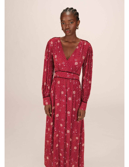 GRACE&MILA VESTIDO SENSIBLE TERRACOTA