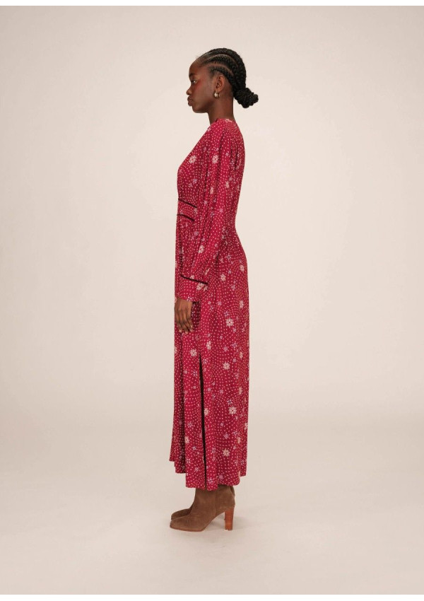 GRACE&MILA VESTIDO SENSIBLE TERRACOTA