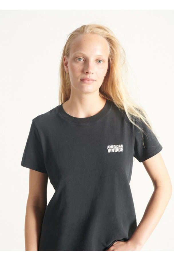 AMERICAN VINTAGE CAMISETA YOKOBOW NEGRA