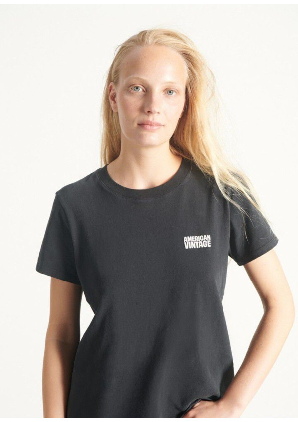 AMERICAN VINTAGE CAMISETA YOKOBOW NEGRA