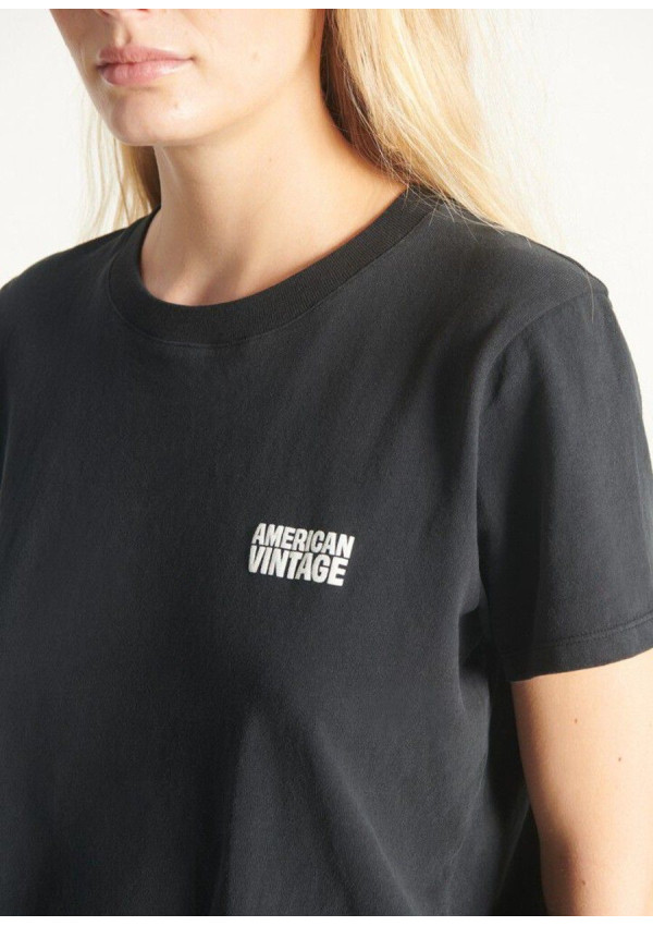 AMERICAN VINTAGE CAMISETA YOKOBOW NEGRA