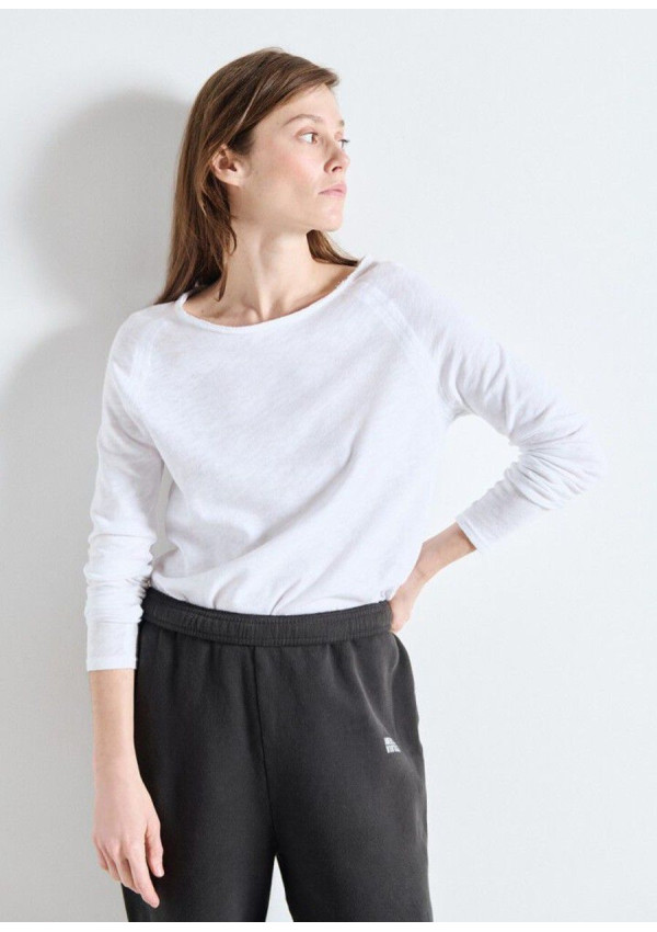 AMERICAN VINTAGE CAMISETA SONOMA ML BLANCA AMERICAN VINTAGE CAMISETA SONOMA ML BLANCA