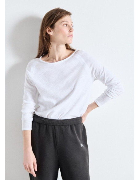 AMERICAN VINTAGE CAMISETA SONOMA ML BLANCA AMERICAN VINTAGE CAMISETA SONOMA ML BLANCA