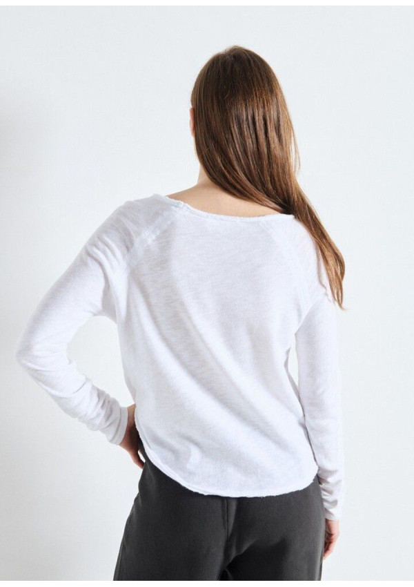 AMERICAN VINTAGE CAMISETA SONOMA ML BLANCA AMERICAN VINTAGE CAMISETA SONOMA ML BLANCA