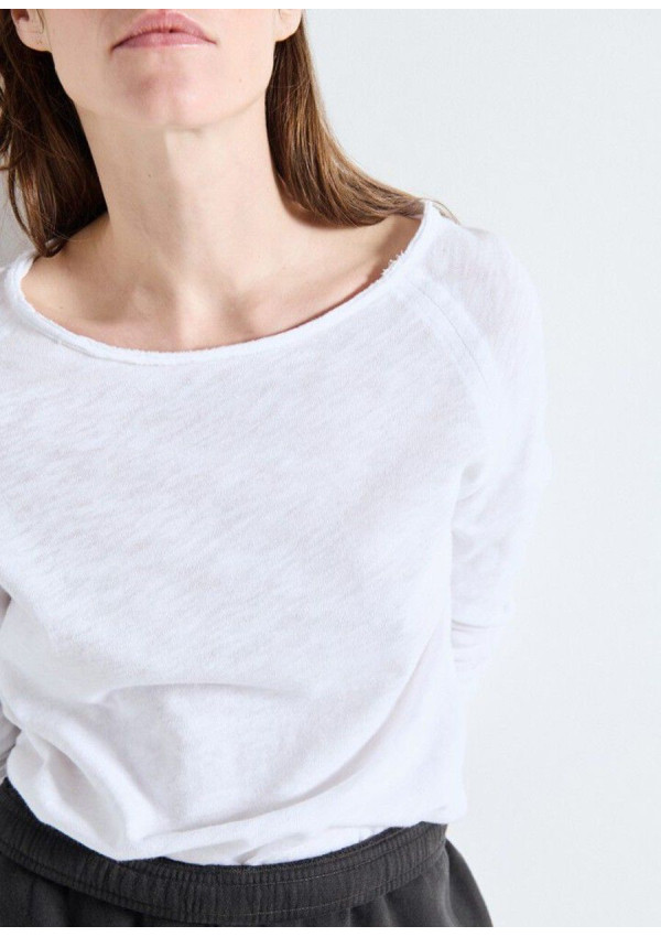 AMERICAN VINTAGE CAMISETA SONOMA ML BLANCA AMERICAN VINTAGE CAMISETA SONOMA ML BLANCA