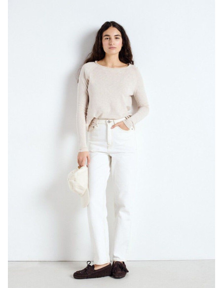 AMERICAN VINTAGE CAMISETA SONOMA ML BEIGE AMERICAN VINTAGE CAMISETA SONOMA ML BEIGE