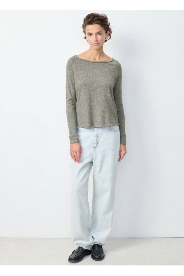 AMERICAN VINTAGE CAMISETA SONOMA ML GRIS