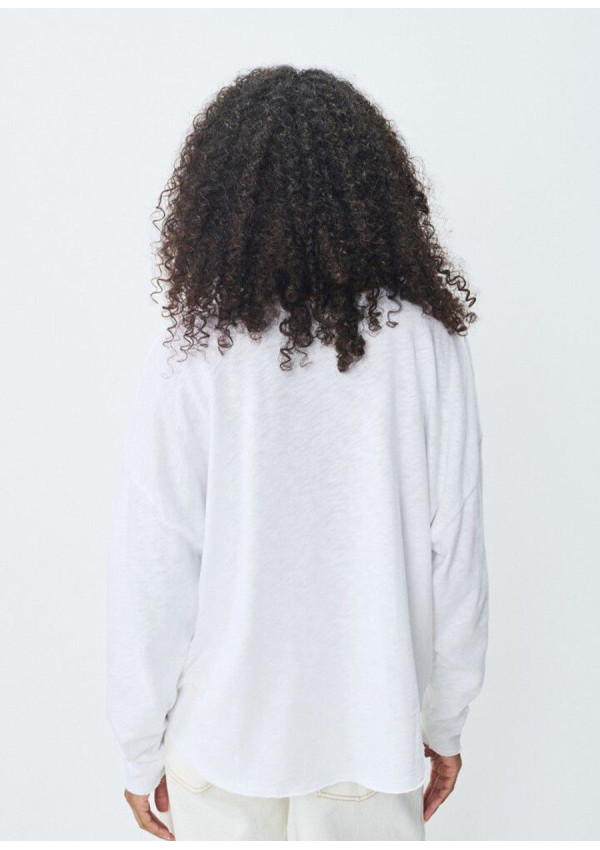 AMERICAN VINTAGE CAMISETA SONOMA PICO ML BLANCA