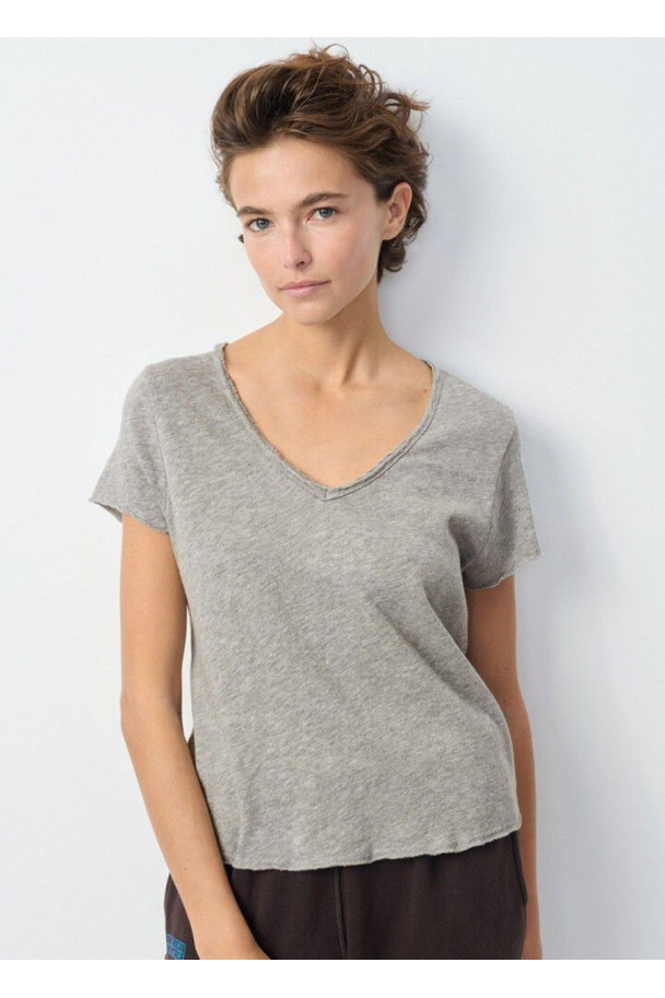 AMERICAN VINTAGE CAMISETA SONOMA PICO MC GRIS