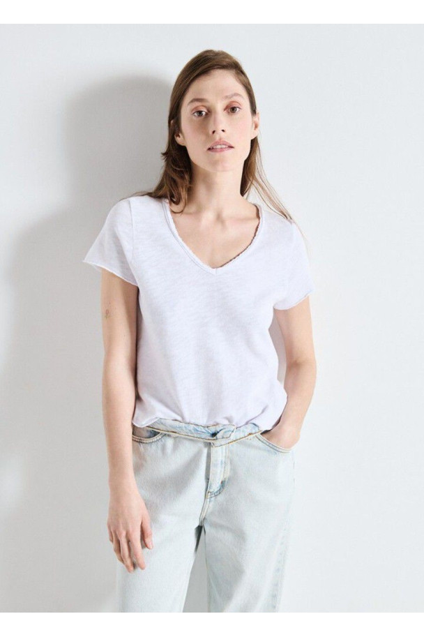 AMERICAN VINTAGE CAMISETA MC SONOMA BLANCA