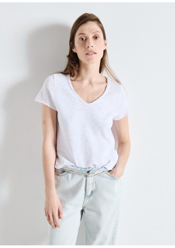 AMERICAN VINTAGE CAMISETA MC SONOMA BLANCA