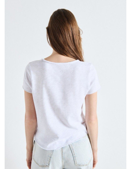 AMERICAN VINTAGE CAMISETA MC SONOMA BLANCA