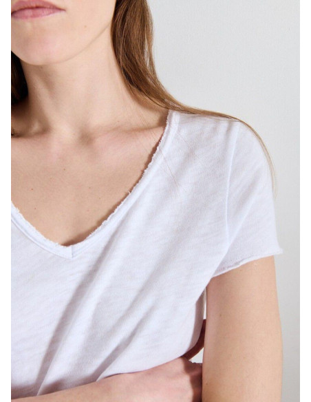 AMERICAN VINTAGE CAMISETA MC SONOMA BLANCA