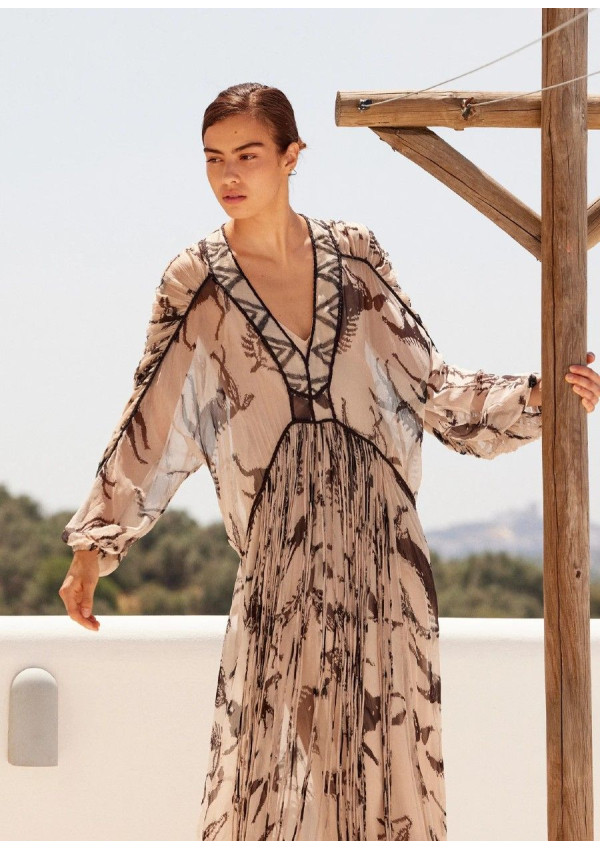 MES DEMOISELLES VESTIDO FORTUNA BEIGE