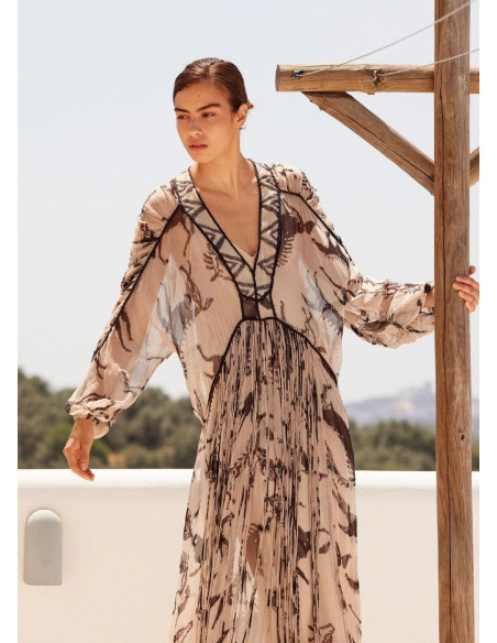 MES DEMOISELLES VESTIDO FORTUNA BEIGE