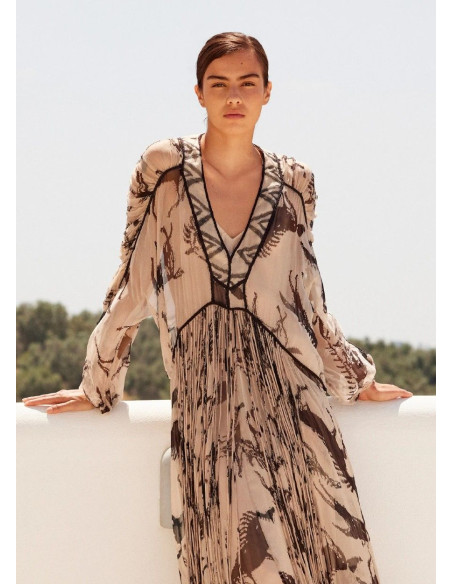 MES DEMOISELLES VESTIDO FORTUNA BEIGE