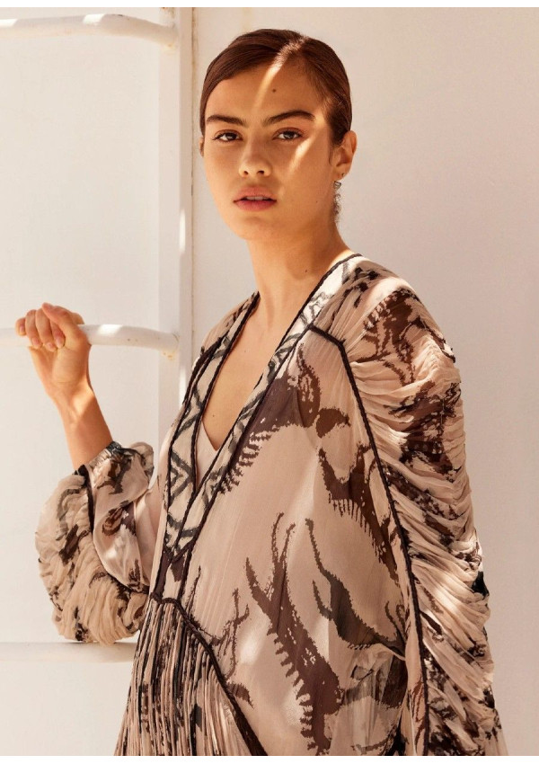 MES DEMOISELLES VESTIDO FORTUNA BEIGE