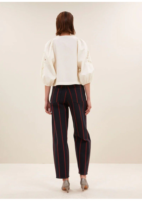 BY-BAR BLUSA RAE BLANCA