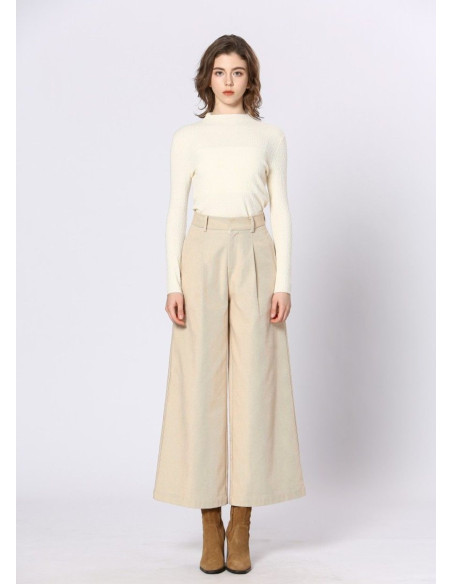 SEE U SOON PANTALON WIDE LEG YELLOW