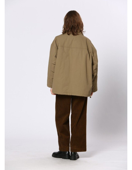 SEE U SOON CHAQUETON KAKI BORREGO