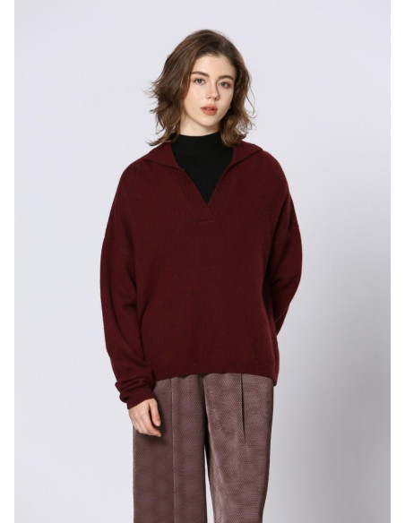 SEE U SOON JERSEY POLO ROJO