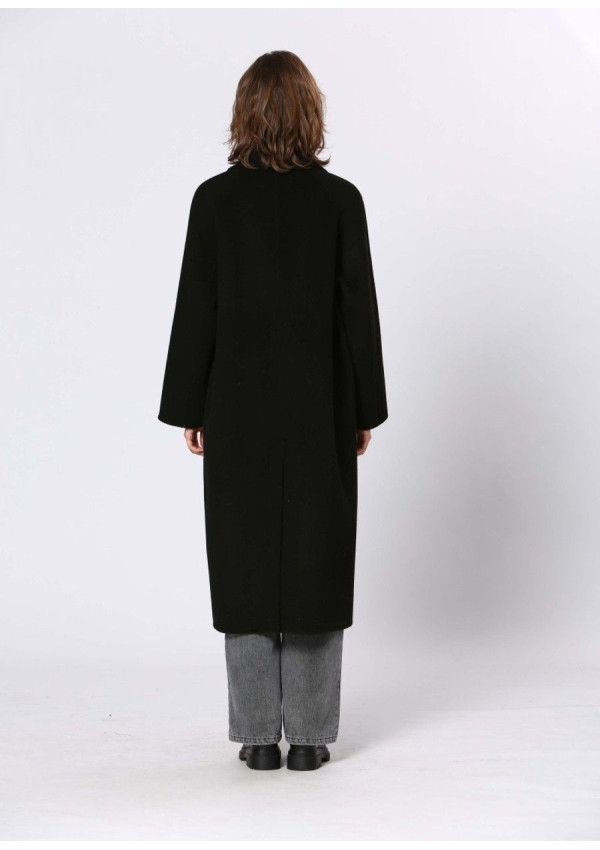 SEE U SOON ABRIGO NEGRO