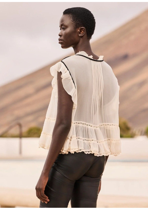 MES DEMOISELLES TOP BOLLY CRUDO