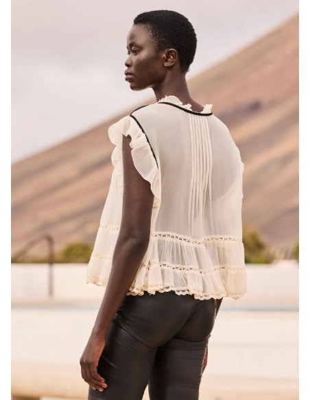 MES DEMOISELLES TOP BOLLY CRUDO