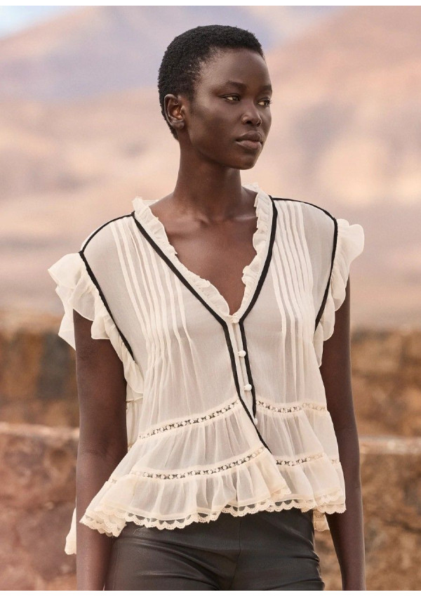 MES DEMOISELLES TOP BOLLY CRUDO