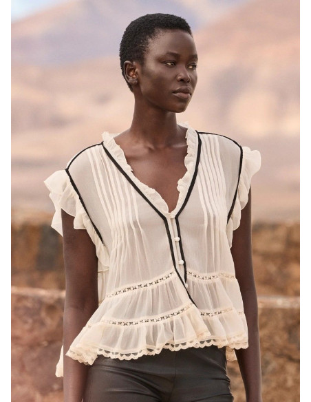 MES DEMOISELLES TOP BOLLY CRUDO