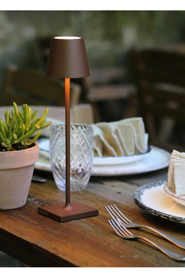 ZAFFERANO LAMPARA MICRO CORTEN