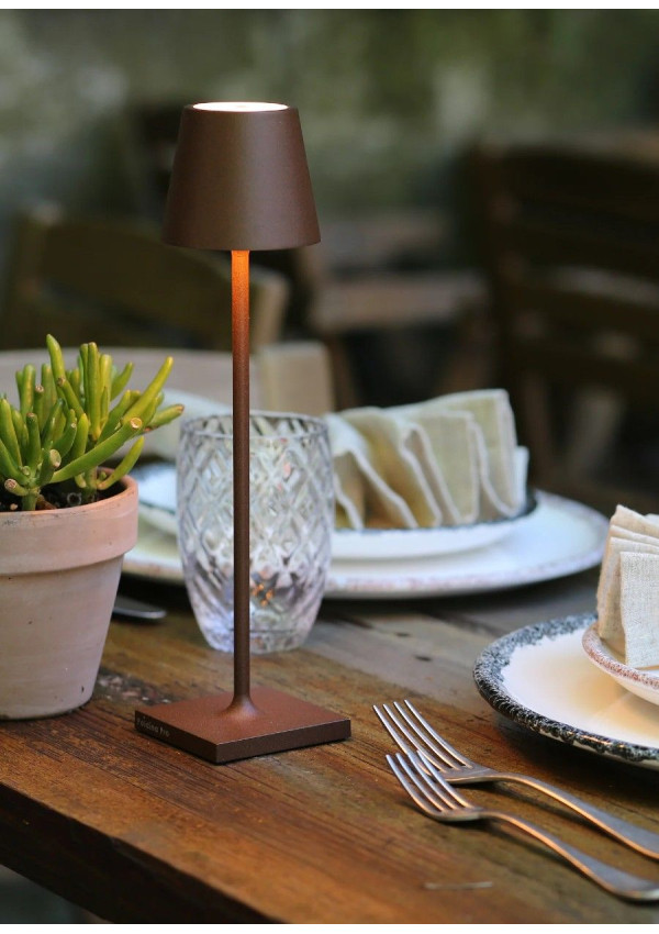 ZAFFERANO LAMPARA MICRO CORTEN