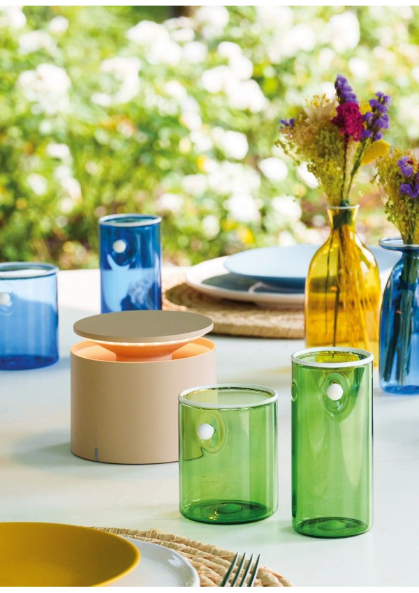 ZAFFERANO LAMPARA PUSH-UP SAND